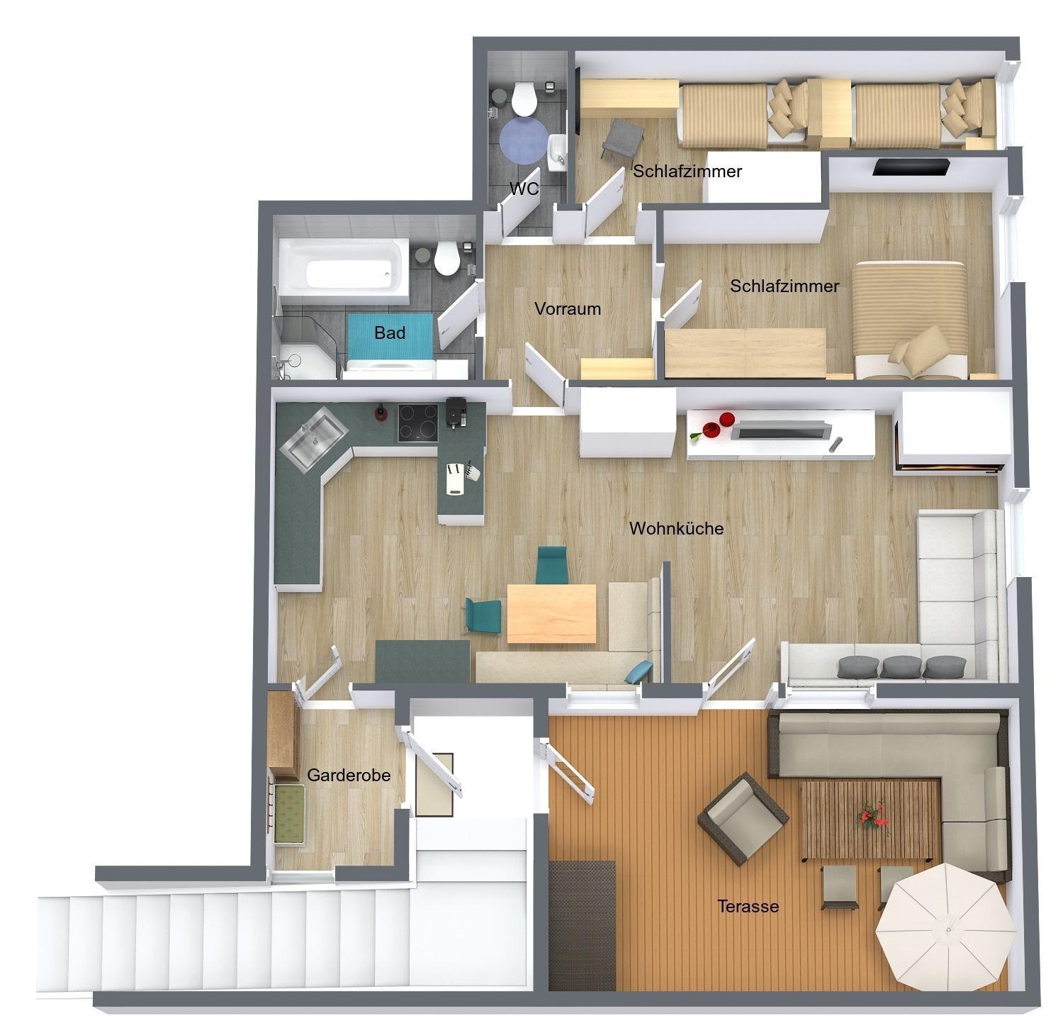 Ferienwohnung Alpenheim Tux Cameră foto